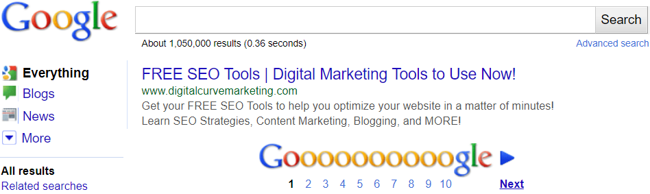 FREE SEO Search Engine Results page snippet tool